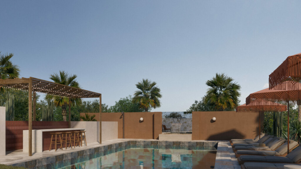 piscine de Maison Provence à Saint-Tropez